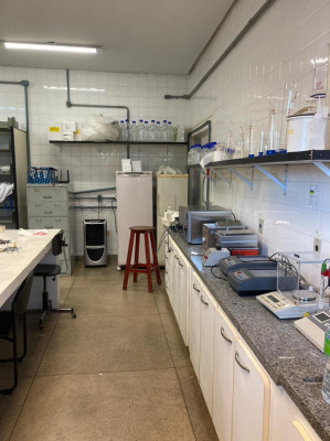 Sala microbiológica do laboratório 1
